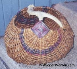 Basically Brown Antler Melon Basket Basically Brown Antler Melon Basket