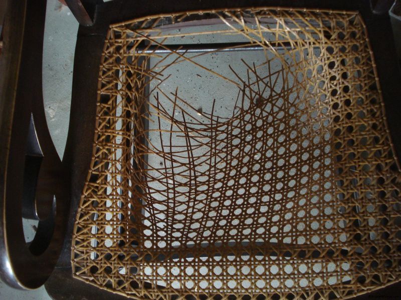 Need your cane seat rewoven? Get chair caning repair help
