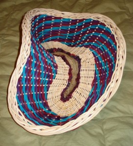 Wave Antler Basket by Cathryn Peters