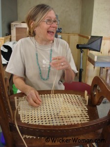 chair-caning-class-NH2010 Chair caning class North House Folk School