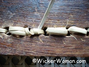 chair caning good knot hand chair caning making good knot