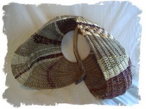 Enveloped, Antler Basket Sculpture