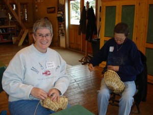 Antler Basket Class at North House Folk School