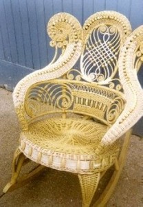 Antique Wicker Furniture Info #101-- History, Repair, Tips