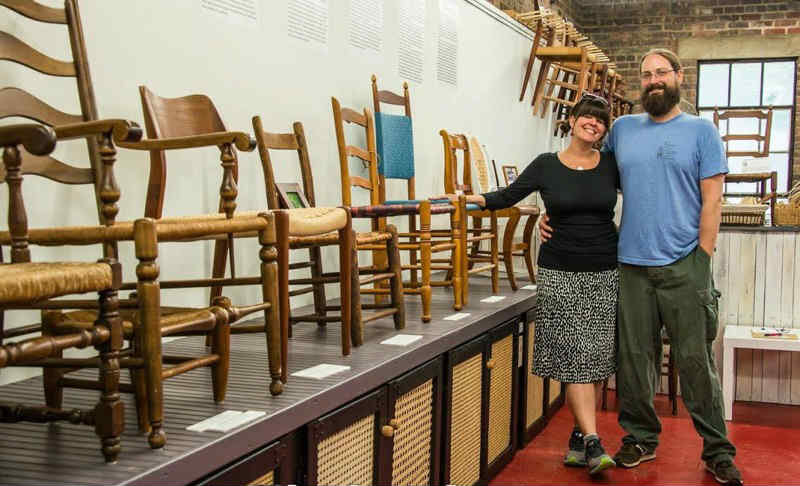 Silver river chair 2025 caning