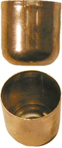 Wicker Brass Toe Caps