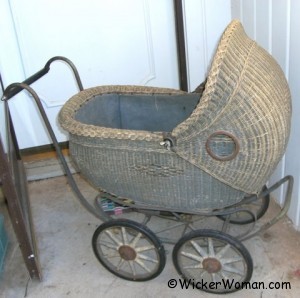 1920 wicker buggy