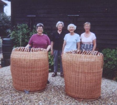 BA members Cathryn Peters, Bunty Ball, Olivia Elton Barratt and ???