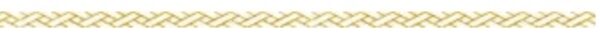 Yellow wicker braid separator graphic.