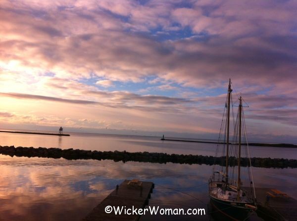 Grand Marais NH harbor 11-6-14