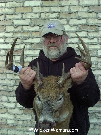 deer trophy rack John Peters