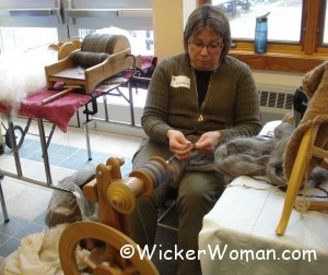 Kathy Jacklen spinning wool 4-12