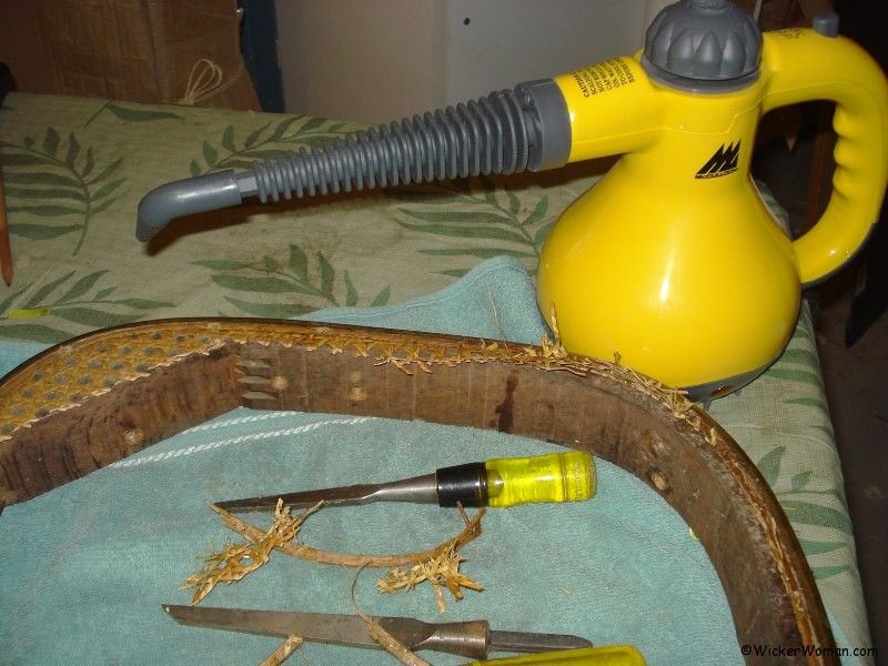 cane spline remover steamer