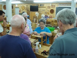 Peters chair caning class