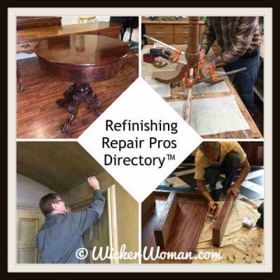 Find Refinishing/Restoration Pros on the National Furniture Repair Directory™