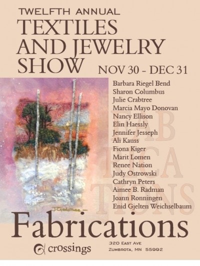 Fabrications Textiles - Jewelry Exhibit