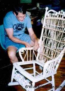 Wes Luckey 2001 JCC Folk School Wicker Class