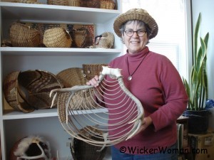 Peters with antler baskets