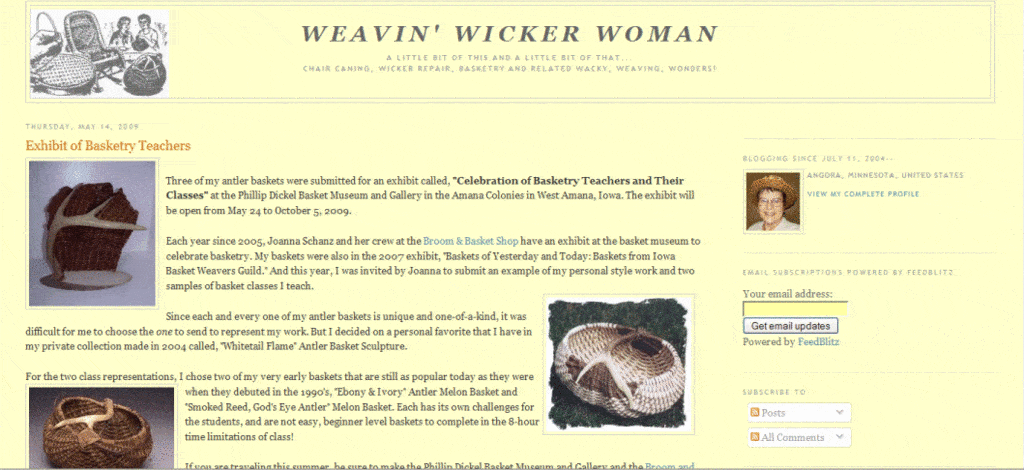 Weavin' Wicker Woman MIA, part 3