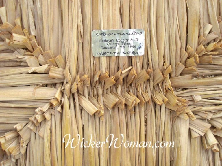 Gathering Cattail Leaves for Weaving Chair Seats and Baskets