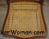 Traditonal hole chair caning