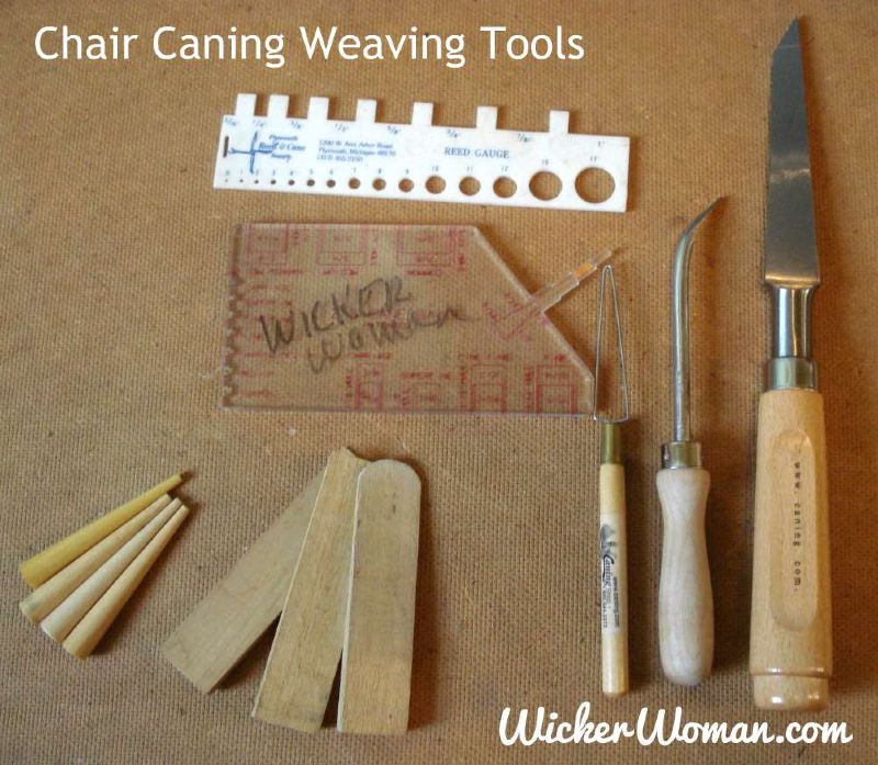 Chair caning weaving tools that are very helpful for your projects.