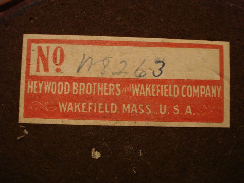 Heywood Brothers and Wakefield Company lamp label