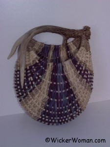 Peters antler basket wall pocket