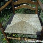 Learn how to weave a hand-twisted rush seat at John C. Campbell Folk School in 2008