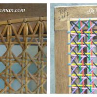Chair Caning Tip of the Day–Adding Fish Heads