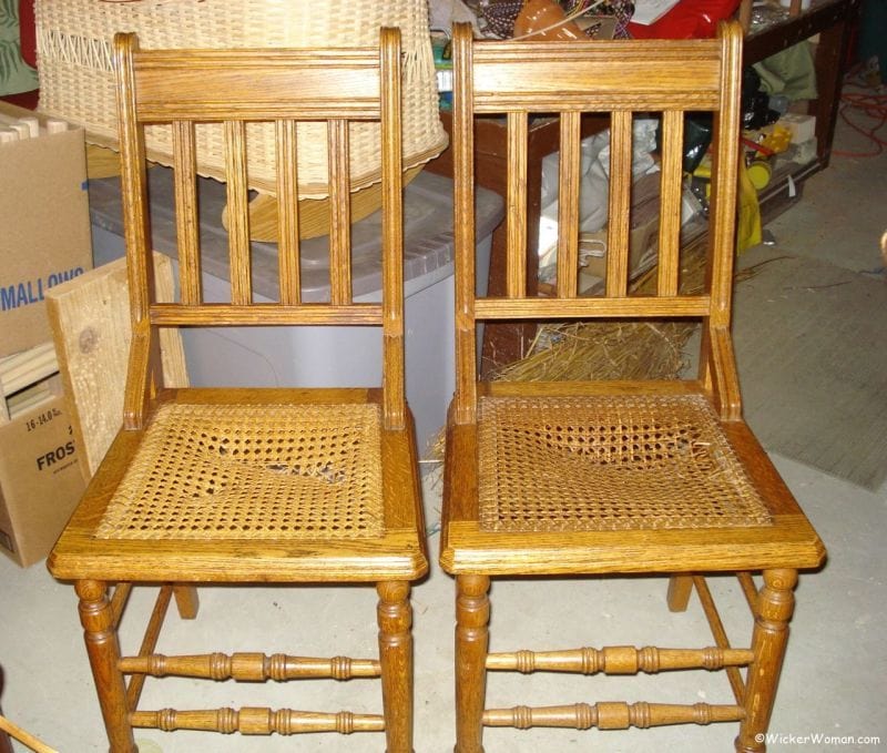 Need Your Cane Seat Rewoven Get Chair Caning Repair Help Here