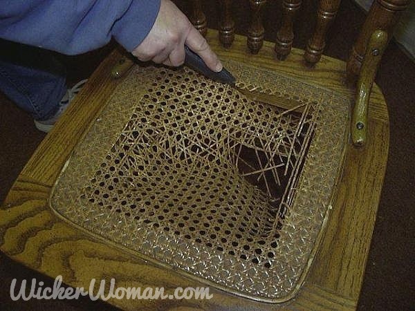 How to Easily Remove Chair Cane Webbing