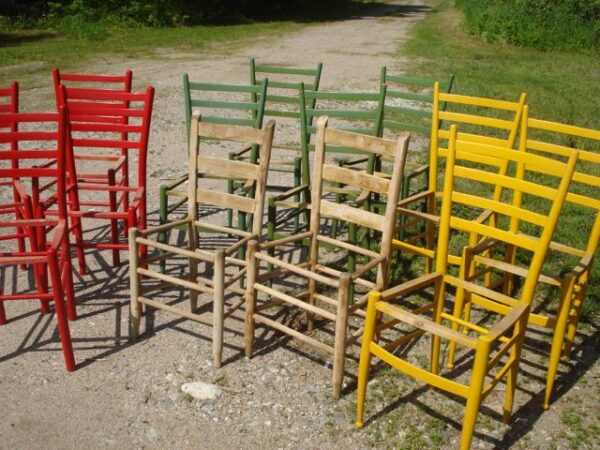 post and rail chair frames