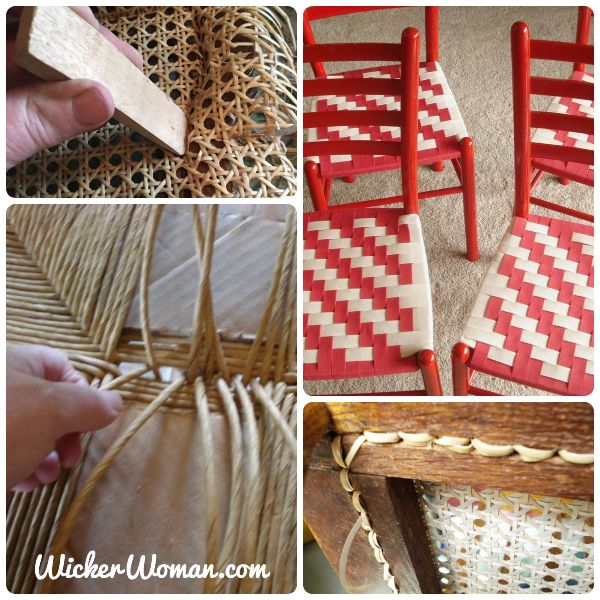 Chair Seat Weaving #101 -- Caning, Rush, Splint, Cord