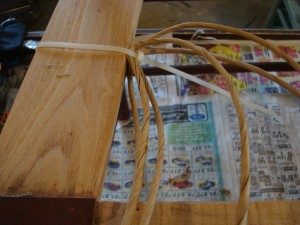 use cable ties for rush side rails