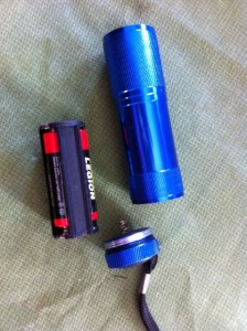 tiny LED flashlite parts