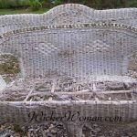 Get Wicker Furniture Care Tips! Vintage wicker couch ruined by leaving outdoors unprotected.